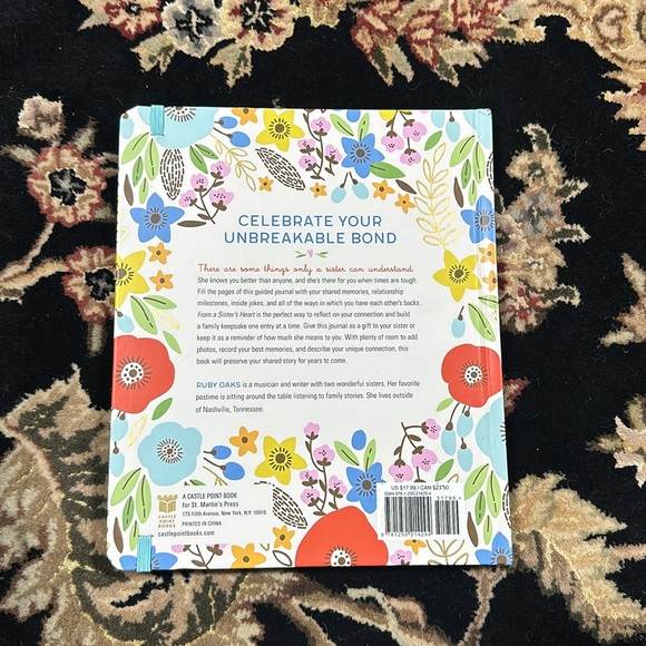 Adorable Journal Book for Sisters - “From a Sister’s Heart” - New & Never Used - Picture 9 of 12